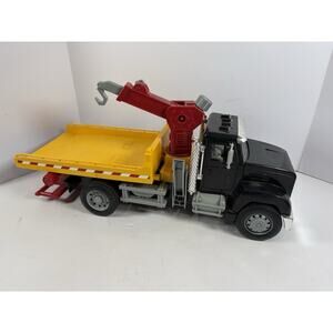 Driven by Battat Large Toy Truck Crane Arm Tow Truck 21" Untested Missing Part